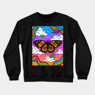 Butterfly skies Crewneck Sweatshirt